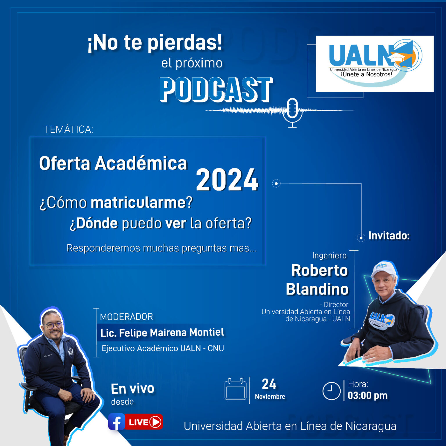 Oferta Académica 2024″ (Primera Parte) – Universidad Abierta En Línea ...